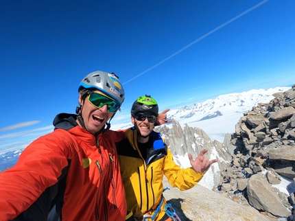 Matteo Della Bordella & Leo Gheza climb Patagonia's Care Bear Traverse