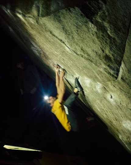 Yannick Flohé powers up Return of the Dreamtime, new 8C+ at Cresciano