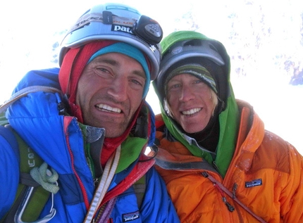 Mount Hunter - British mountaineers Jon Bracey and Matt Helliker