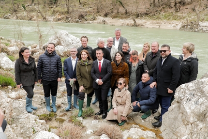 Vjosa, Albania - La collaborazione unica del governo albanese, dell'IUCN, della campagna Save the Blue Heart of Europe e della Patagonia vede la creazione del primo Wild River National Park d'Europa sulla Vjosa in Albania
