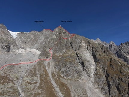 Val Veny, Monte Bianco - Cresta di Jethoula di destra, Monte Bianco