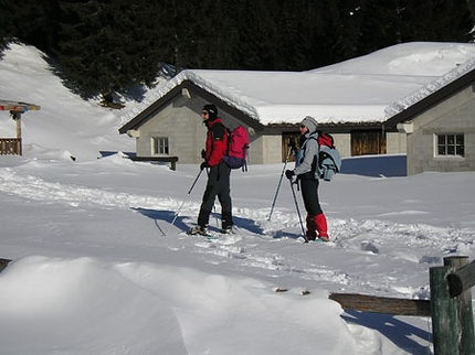 Escursioni con le racchette da neve in Friuli Venezia Giulia - Racchette da neve in Friuli Venezia Giulia: Casera Malins