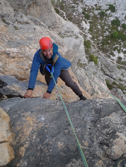 Sass di Stria, Magia Nera, Dolomites, Michal Coubal, Martin Tučka - Making the first ascent of Magia Nera, Sass di Stria, Dolomites (Michal Coubal, Martin Tučka 15-16/06/2023)