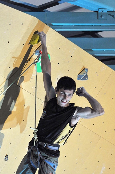 Campionati Mondiali di arrampicata - Arco 2011 - Ramón Julian Puigblanque e il top mondiale di Arco
