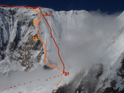 Annapurna: Tomasz Humar south face report - Tomaz Humar reveals details of his solo adventure to the East Summit of Annapurna (8047m) via a new line up the South Face.