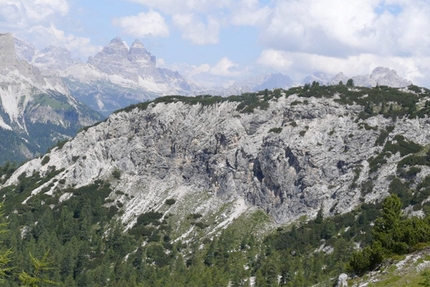 Crepo Longo, sport climbing in the Dolomites