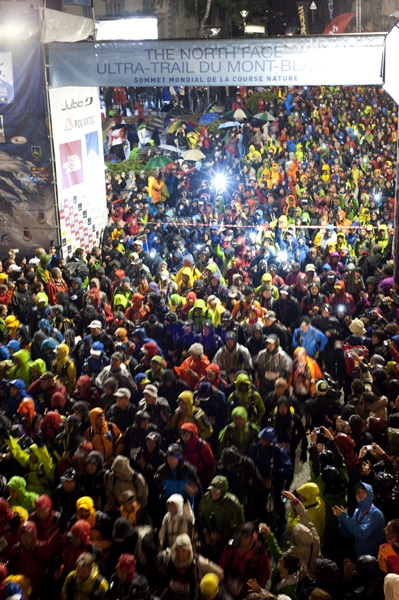Ultra Trail du Mont Blanc - The start of the The North Face Ultra Trail du Mont Blanc