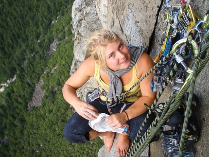 Hazel Findlay becomes first British woman to climb 8c
