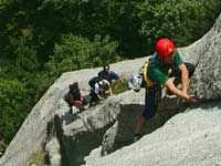 Val di Mello - Luna nascente