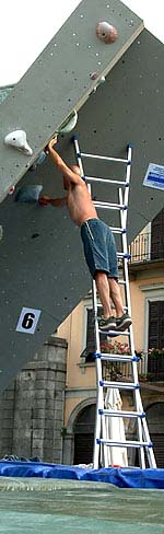 Marzio Nardi bouldering
