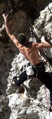 arrampicata, Riccardo Scarian, Il gladiatore, Fonzaso