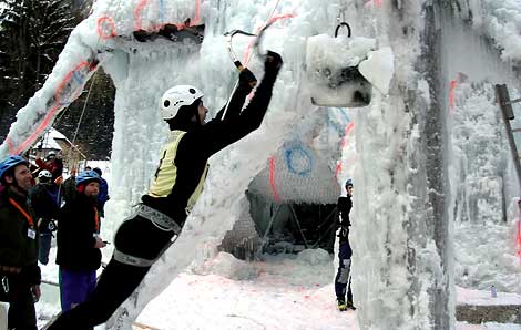 Ice-extreme boulder, Solcava (SLO)