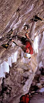 dry tooling, Anna Torretta su Vertical limit, Ueschinen