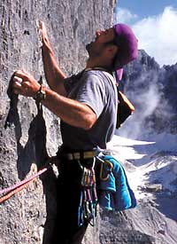 Rolando Larcher, alpinismo, arampicata