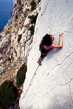 Cecilia Marchi, arrampicata