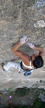 Francesca Chenal, Jerzu, Sardegna, arrampicata