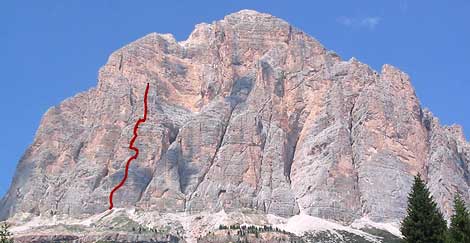 Tofana di Rozes, Via 50° anniversario CSNAS