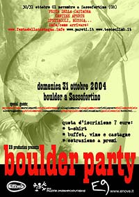 Sassofortino Boulder