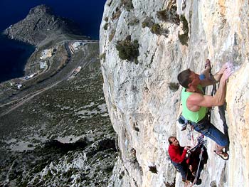 Kalymnos, arrampicata, Marco Vago