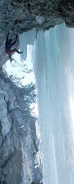 ice val di landro, arrampicata su ghiaccio, mauro bubu bole