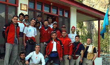 Dispensario medico di Askole, Karakorum, Pakistan