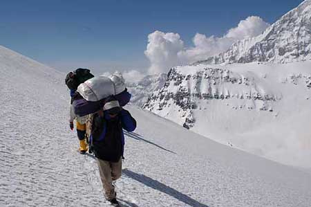 Himalaya, Luca Vuerich, Nives Meroi, Romano Benet, Dhaulagiri