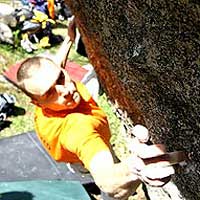 Melloblocco 2005, Val di Mello, boulder