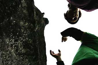 Melloblocco 2005, Val di Mello, boulder