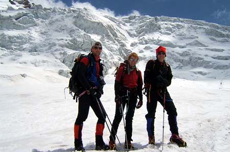 Himalaya, Luca Vuerich, Nives Meroi, Romano Benet, Dhaulagiri