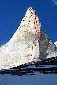 Duri e puri, Torre Capucin, SHEEP PEAK, Chogolisa Glacier (Baltoro  Pakistan)