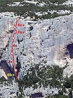Supramonte, Sardegna, Linea Blu, arrampicata