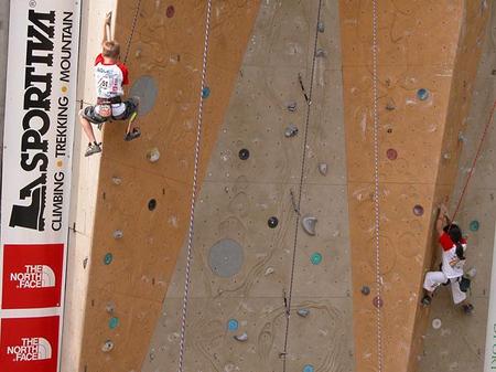 Rock Junior 2005, arrampicata