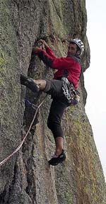 Ancesieu, Gran Paradiso, arrampicata