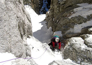 Baratro ice, val di Mello