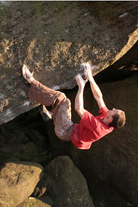 Ben Moon Voyager bouldering