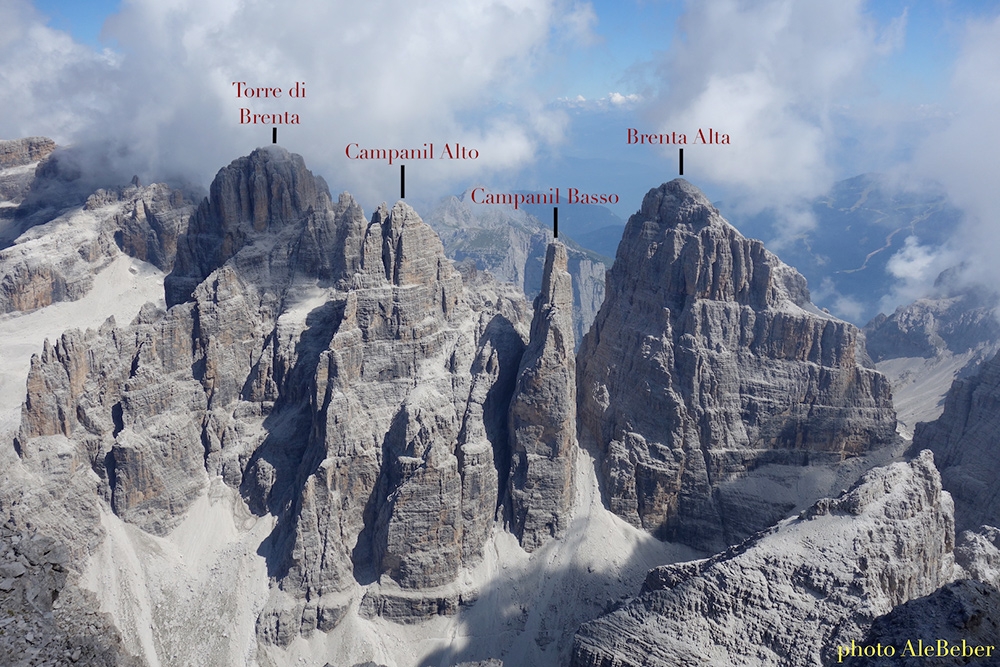 Campanile Alto & Torre di Brenta - Via delle Normali Campanile Alto & Torre di Brenta