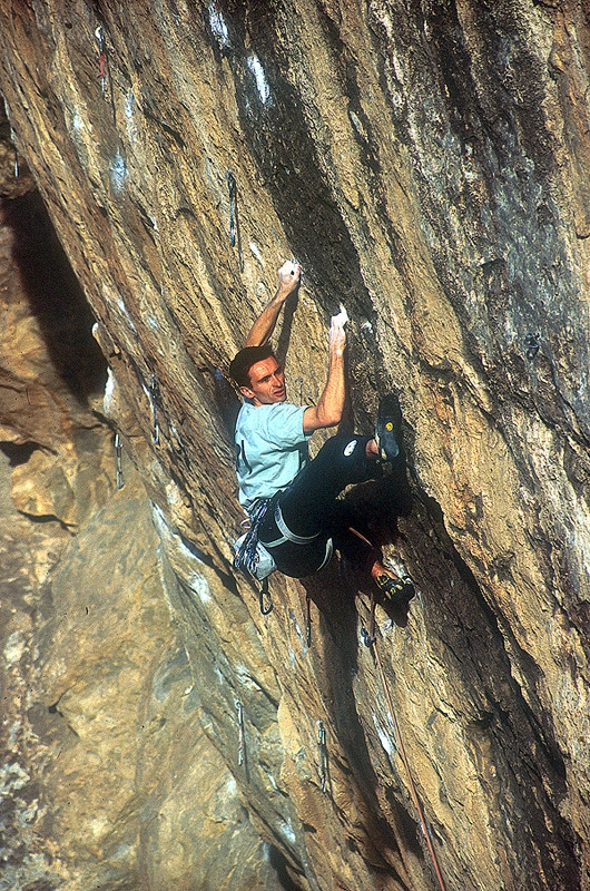 François Legrand, François Legrand climbing Necessary evil 5.14c, 8c ...