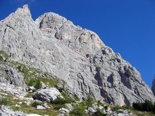 Filtro Magico, Anticima Sud dello Spiz d’Agner