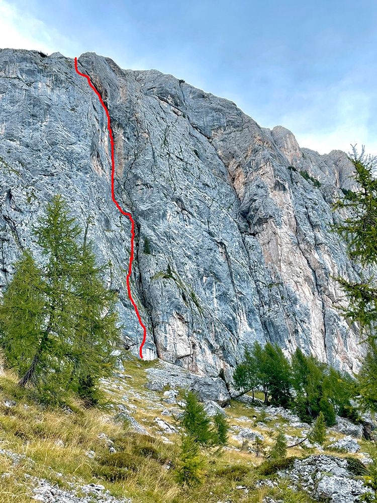 Via 60° Soccorso Alpino Val Pettorina Monte Fop