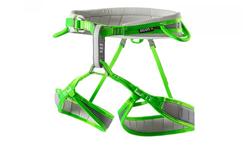 Sport climbing harness Neon