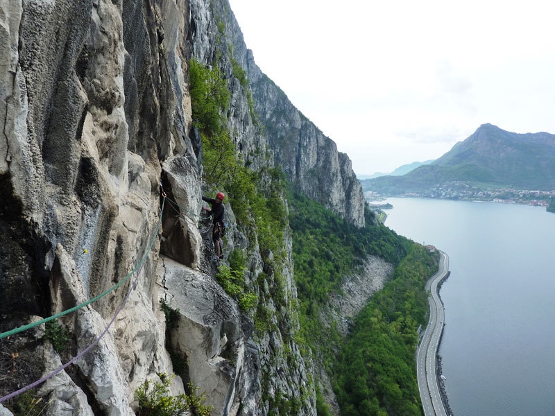 Tour arrampicata dal Lario alla Grigna