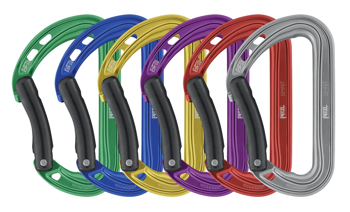 Il moschettone Petzl Spirit compie 30 anni e si rinnova