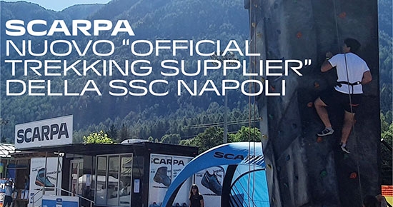 SCARPA nuovo ‘Official Trekking Supplier’ della SSC Napoli