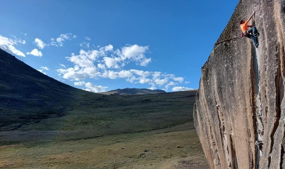 Ferrino Ambassador Matteo Della Bordella heads for Siula Grande in Peru