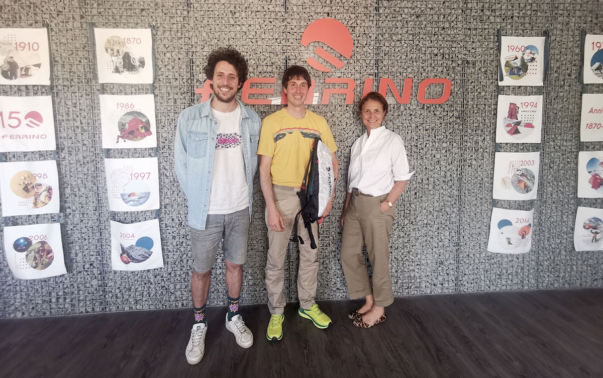 Matteo Della Bordella joins the Ferrino team