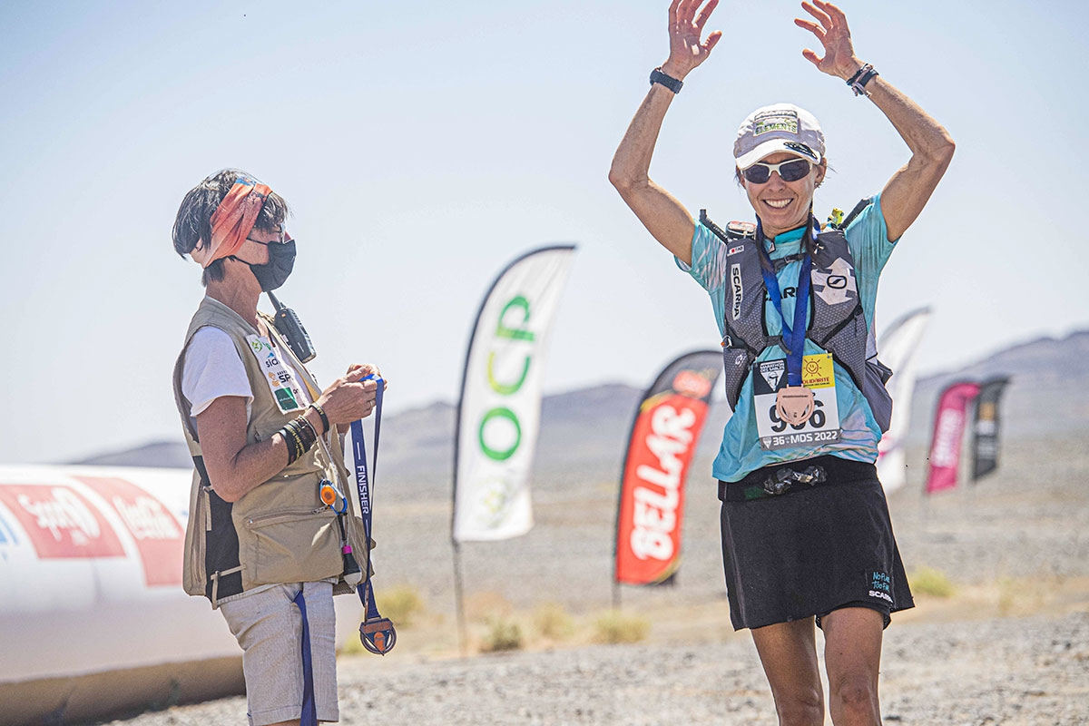 Anna Comet Pascua del Team Scarpa conquista la sua prima Marathon Des Sables