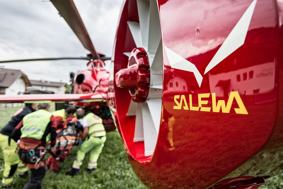 Salewa è partner ufficiale dell’elisoccorso Aiut Alpin Dolomites