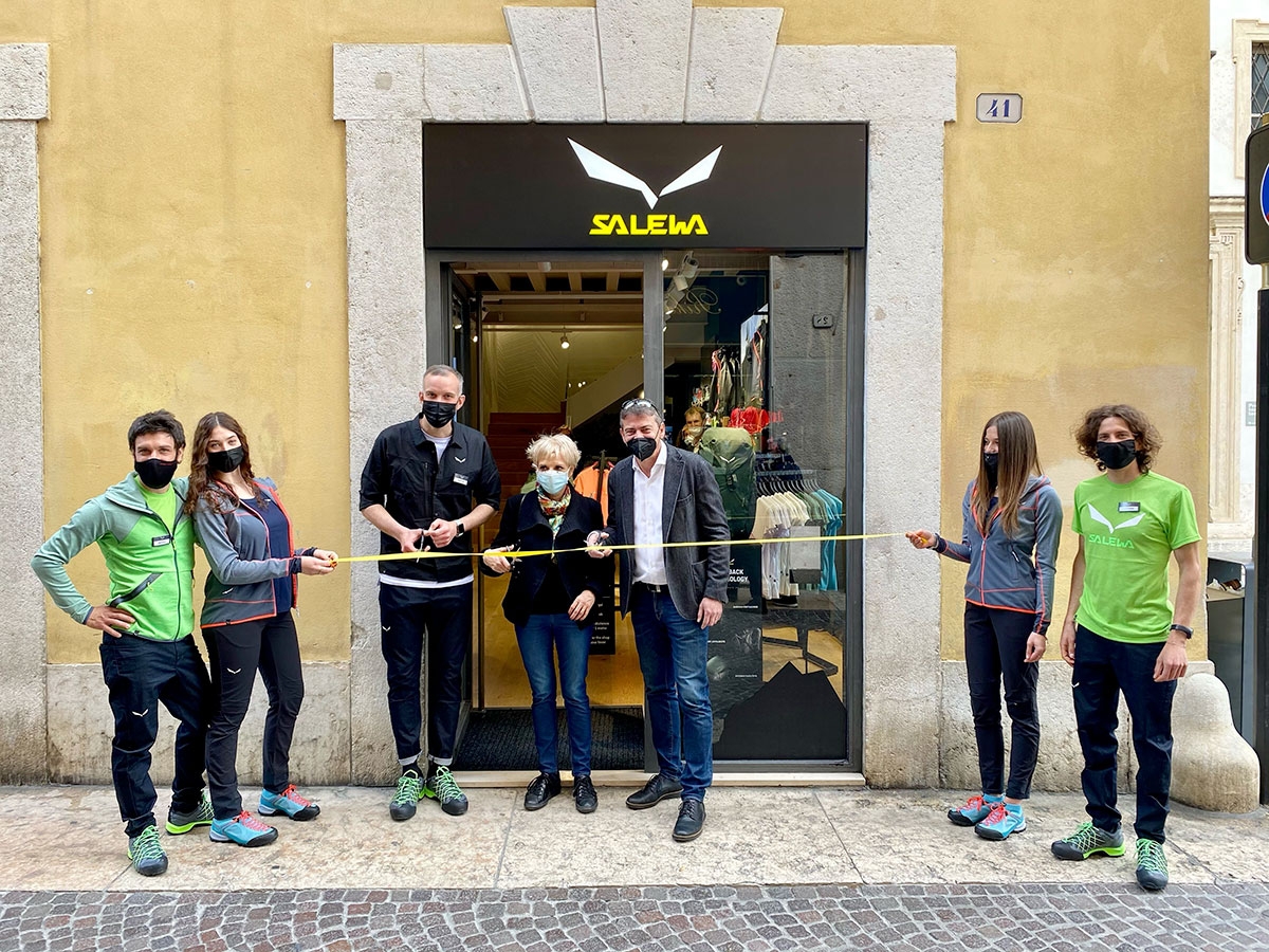 Il nuovo Salewa Store inaugurato a Verona