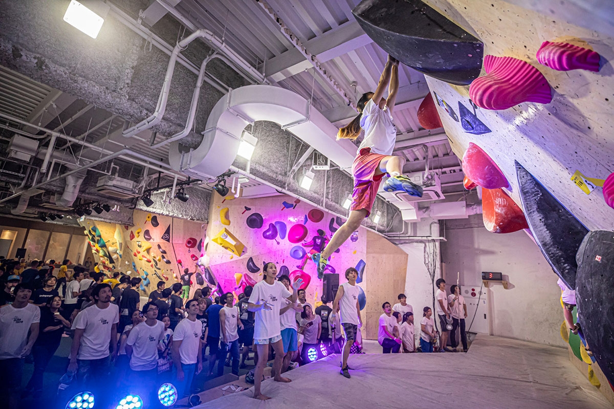 La Sportiva celebrates the Olympic convocation of its athletes at the Climb Tokyo event