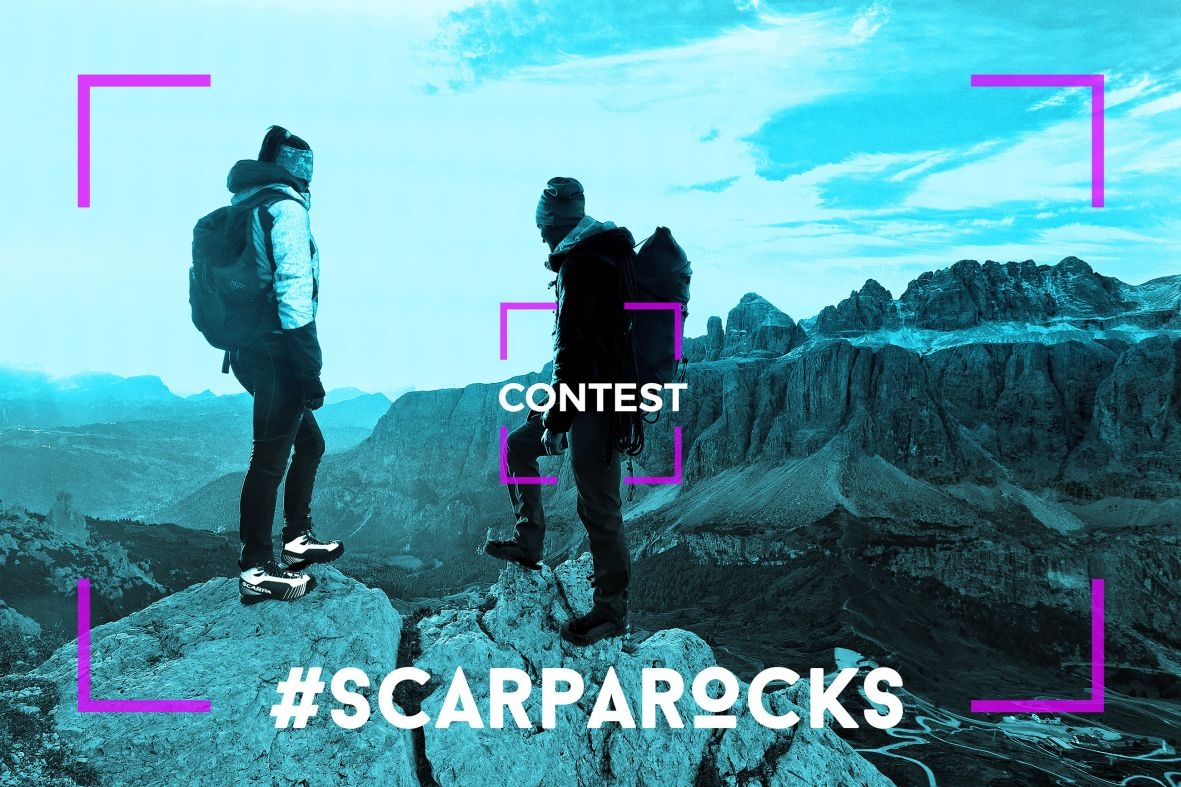 Parte oggi il concorso #SCARPAROCKS, vinci un trekking per due con le guide alpine!